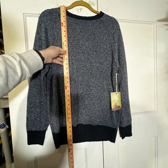 NWT Frederik Anderson Copenhagen Sweater Blue Crewneck Size Large - Picture 4 of 7